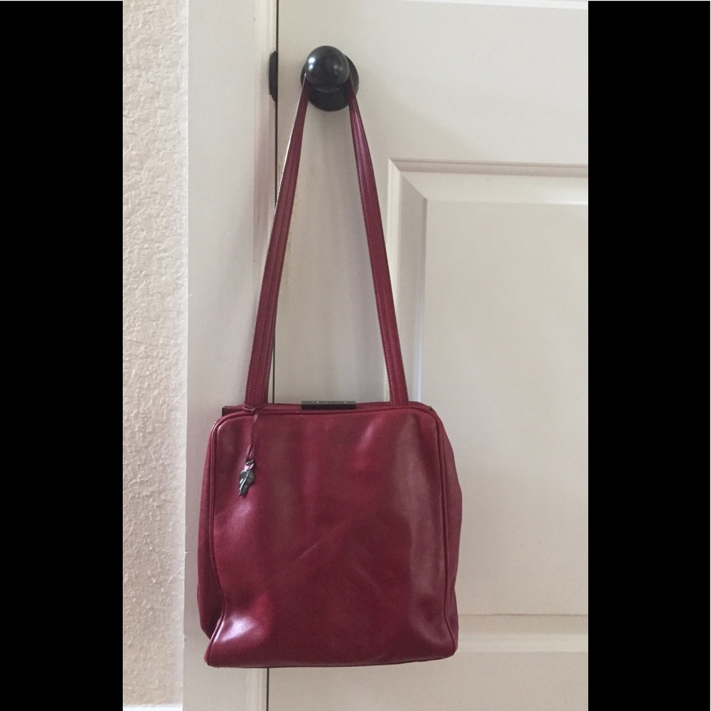 Vintage Dana Bachman leather shoulder bag